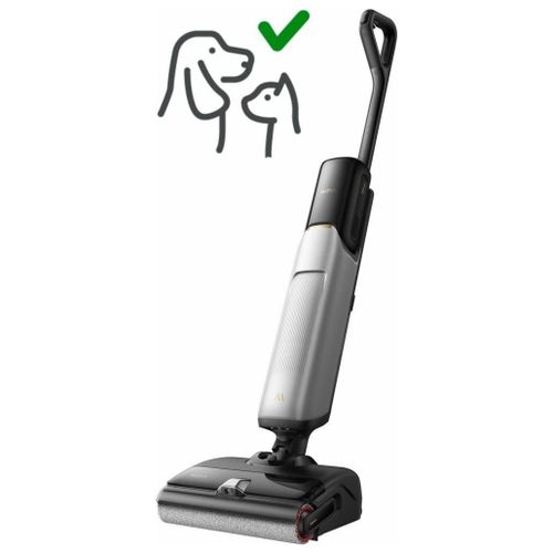 MOVA X4 Pro Aspirateur Humide et Sec  Aspiration 20 kPa, Lavage  l'Eau Chaude, Auto-nettoyage  100C, Station d'Insertion, Brosse  LED, Ajustement Intelligent