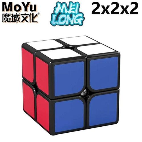 MoYu Meilong Cube magique 3x3 2x2 professionnel 4x4 spcial miroir vitesse Puzzle enfants jouets cadeau 3x3x3 Original hongrois Cubo Magico-2X2x2 C