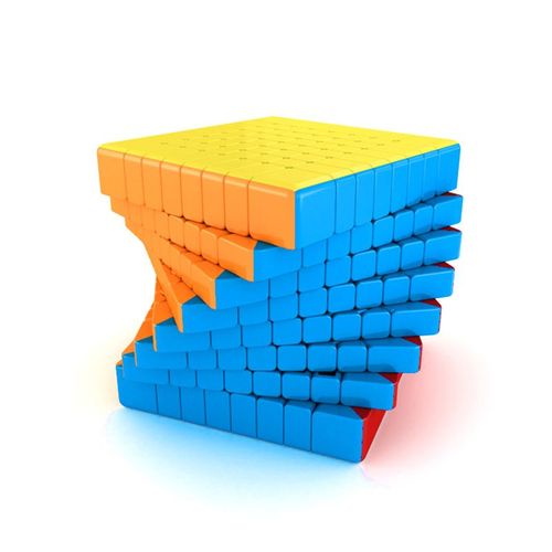 Moyu Meilong Series Magic Cube Jouets Pour Enfants,Forme Spciale Mfjs,Pyraminx Modules,Puzzle,Cadeau,2x2,3x3,4x4,5x5 - Type Meilong 8x8