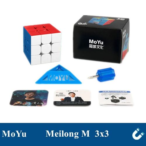 Moyu Meilong Series Magic Cube Pour Enfants,3x3,2x2,4x4,5x5,Professionnel,Spcial,Vitesse,Puzzle,Jouet, - Type M 3