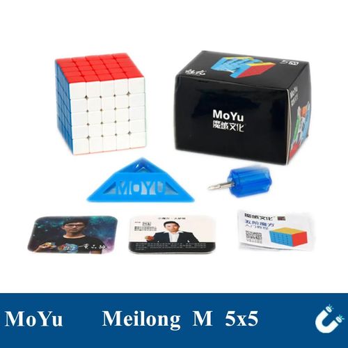 Moyu Meilong Series Magic Cube Pour Enfants,3x3,2x2,4x4,5x5,Professionnel,Spcial,Vitesse,Puzzle,Jouet, - Type M 5