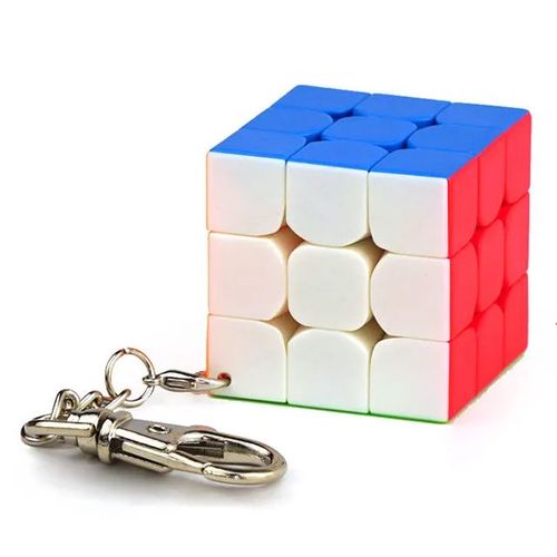 Moyu-Meilong Series Speed Magic Cube,Puzzle,Jouets ducatifs,Jeux D'apprentissage,Sq1,2x2,3x3,4x4,5x5,6x6,7x7,8x8 - Type 3.0cmkeychain