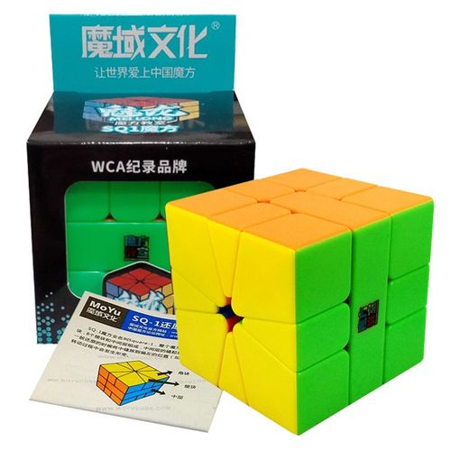 Moyu Meilong Square-1 Mofangjiaoshi Sq1 3x3bery Speed Magic Cube Puzzle Jouet Pour Enfants Sq-1game Square 1 - Type Sq1