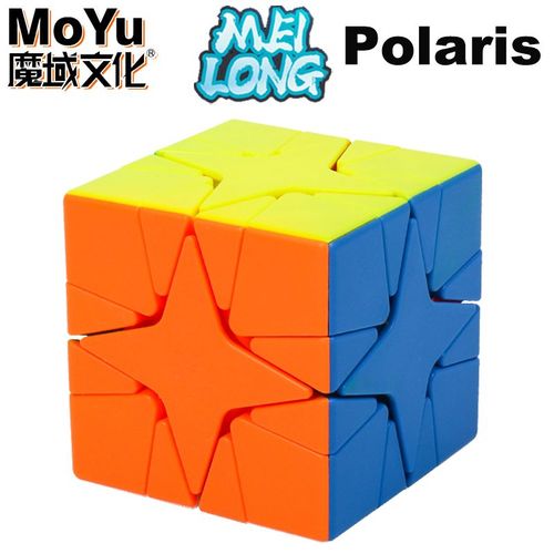 Moyu Mleilong-Cube Magique En,Jouet De Puzzle De Vitesse Spcial Professionnel,3x3x3,3x2 - Type Polaris Cube #B