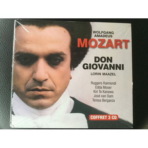 Mozart Don Giovanni Par Ruggero Raimondi John Macurdy Edda Moser Kiri Te Kanawa Kenneth Riegel Jos Van Dam Teresa Berganza Malcolm King Orchestre Thtre National De L'opra De Paris Dir Lorin Maazel - Wolfgang Amadeus Mozart 1756-1791 : Don Giovanni K 527 Opra D'aprs Le Dom Juan De Molire Libretto Lorenzo Da Ponte Par Janine Reiss Clavecin Orchestre Et Choeur De L'opra De Paris Dir Lorin Maazel
