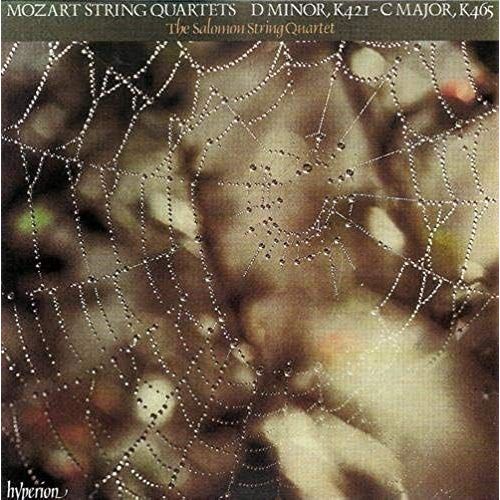 Mozart String Quartet In D Minor K 421 Et In C Major K 465 Par The Salomon String Quartet Avec Simon Standage Violon Micaela Comberti Violon Trevor Jones Alto Jennifer Ward Clarke Violoncelle - Wolfgang Amadeus Mozart 1756-1791 : Quatuor  Cordes En R Mineur K 421 N15 Quatuor  Cordes En Ut Majeur K 465 Dissonance N19 Par The Salomon String Quartet