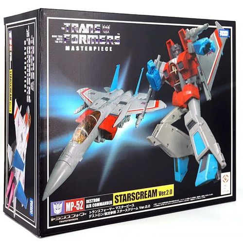 Mp-52 Starscream - Takara Tomy Transformers Toys Mp-52 Starscream Thundercracker Skywarp Figures Transformor Robot Transformers Figures Toys