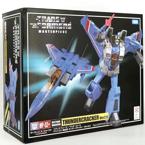 Mp-52 Thundercracker - Takara Tomy Transformers Toys Mp-52 Starscream Thundercracker Skywarp Figures Transformor Robot Transformers Figures Toys