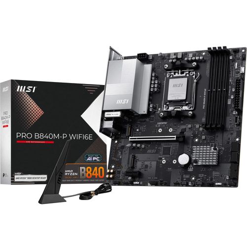 MSI Placa Base PRO B840M-P WIFI6E DDR5 mATX