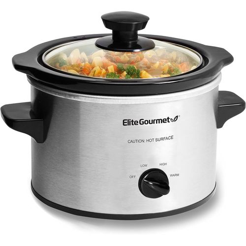 Mst-250Xs# Mijoteuse lectrique Avec Cuve En Cramique, Temprature Rglable, Pour Entres, Sauces, Soupes, Rtis, Plats Mijots, Passe Au Lave-Vaisselle (1,4 L, Acier Inoxydable)[GAU641308]