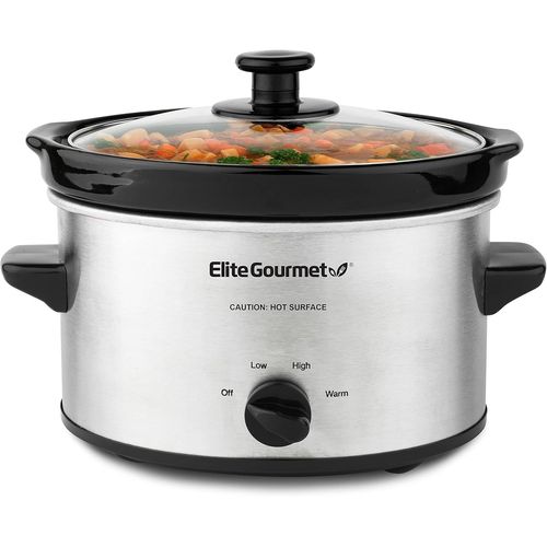 Mst-275Xs Mijoteuse Ovale  Temprature Rglable Pour Entres, Sauces Et Plats Mijots, Couvercle En Verre Et Cuve Lavables Au Lave-Vaisselle, 1,9 L, Acier Inoxydable[IND6231001]