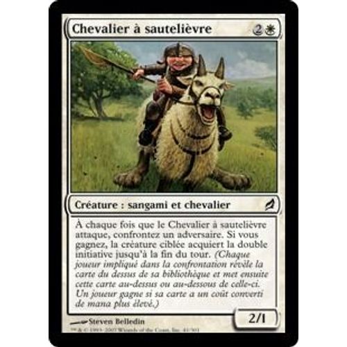Mtg - Chevalier  Sautelivre [Lorwyn] X4