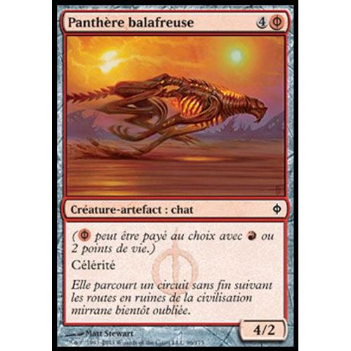 Mtg - Panthre Balafreuse [Nouvelle Phyrexia] X4
