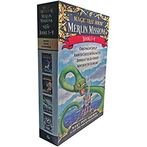 Magic Tree House Merlin Missions Books 1-4 Boxed Set   de Mary Pope Osborne  Format Bote 