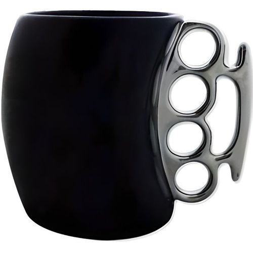 Mug Anse Poing Amricain Noir Tasse Mug Thermosensible Thermo Ractif Chaleur.