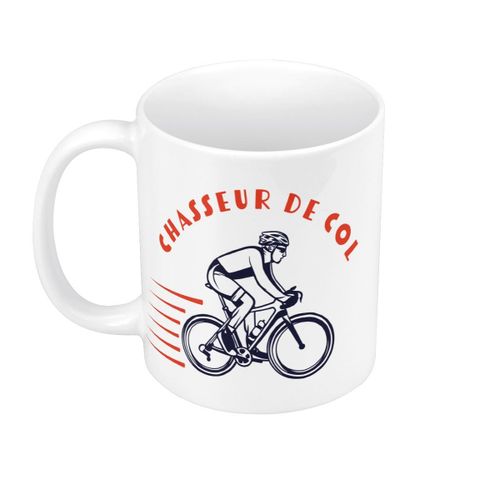 Mug Cramique Chasseur De Col Vlo France Cyclisme Tour Route