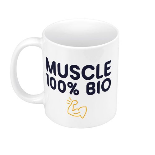 Mug Cramique Muscle 100% Bio Sport Musculation Fitness Workout