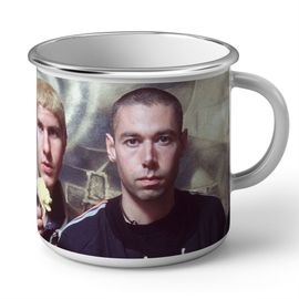 Mug En Métal Emaillé Beastie Boys Graffiti Tag Rap Hip Hop 80's