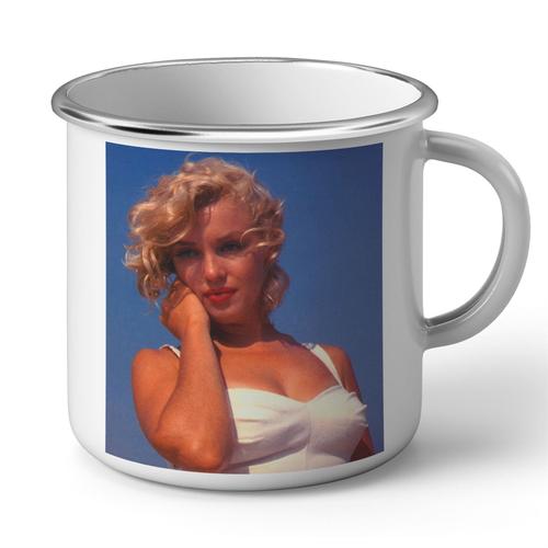 Mug En Métal Emaillé Marilyn Monroe Bikini Mannequin Sex Symbol Photo Vintage Rakuten 