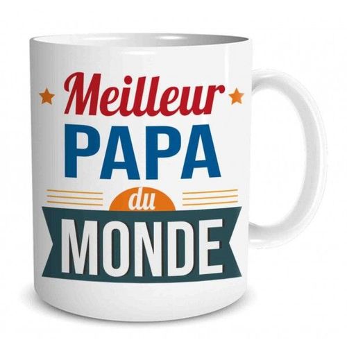 Mug Message Meilleur Papa Du Monde