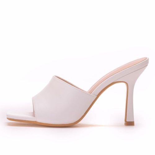 Mules  Talons Hauts 9cm Pour Femmes,Sandales D't Ftiches,Pantoufles Stiletto,Bal De Promo,Plateforme,Strip-Teaseuse,Chaussures Couleur Bonbon - 41