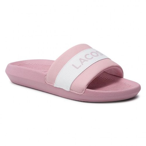 Mules Lacoste Croco Slide 0721 Cfa 7-41cfa0011208 - Rose - 35 1/2