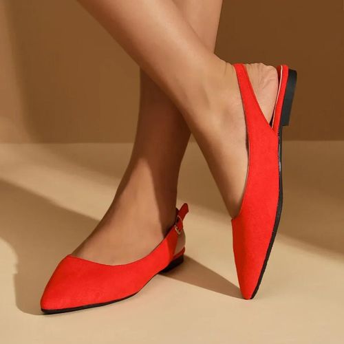 Mules Plates Pour Femmes,Chaussures Confortables  Enfiler,Avec Sangle De Rinage,03/Chaussures - 35