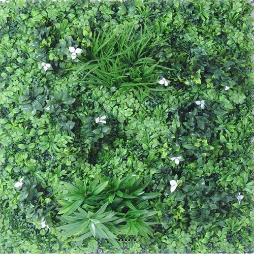 Mur Vgtal Artificiel Sur Plaque En Plastique Extrieur 100 X 100 Cm