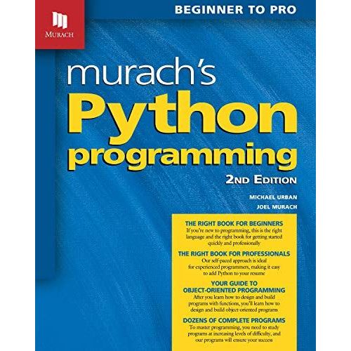 Murach's Python Programming (2nd Edition)    Format Broch 