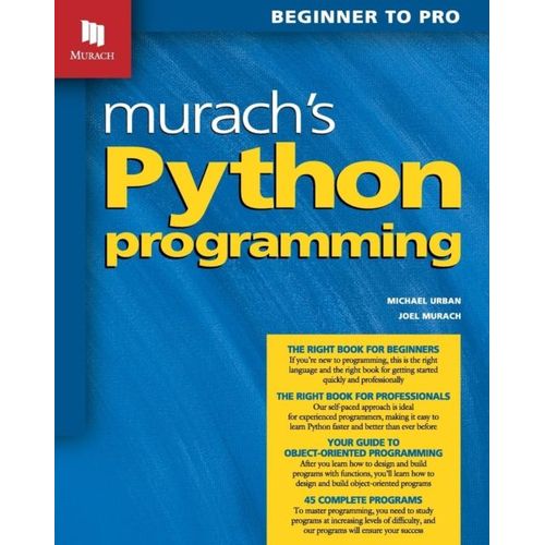 Murachs Python Programming   de Joel Murach  Format Poche 