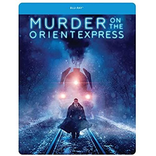 Murder On The Orient Express Steelbook [Blu-Ray] [Region Free] (English Audio. English Subtitles) de Kenneth Branagh