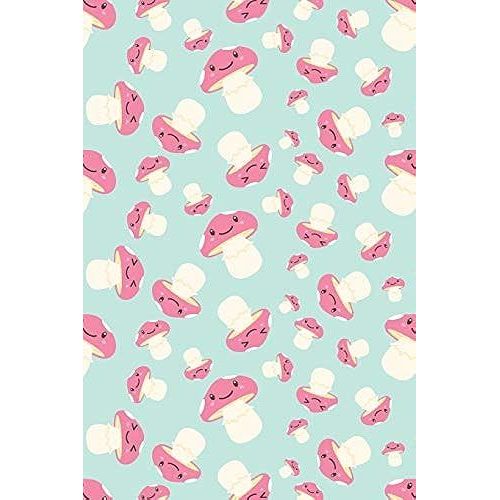 Mushroom Notebook: Cute Mushroom Notebook (Composition Book Journal, 110 Pages Lined Notebook, 6
