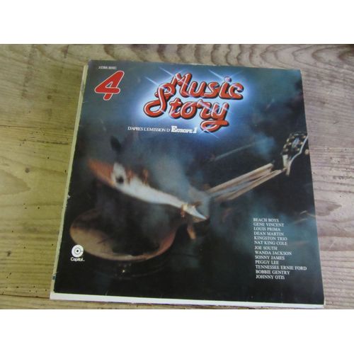 Music Story D Apres Europe 1 Vol 4 - Beach Boys Gene Vincent Dean Martin Nat King Cole Wanda Jackson Peggy Lee .....