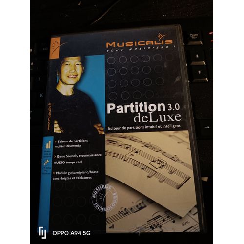 Musicalis : Partition 3.0 Deluxe : Editeur De Partitions Intuitif Et Intelligent