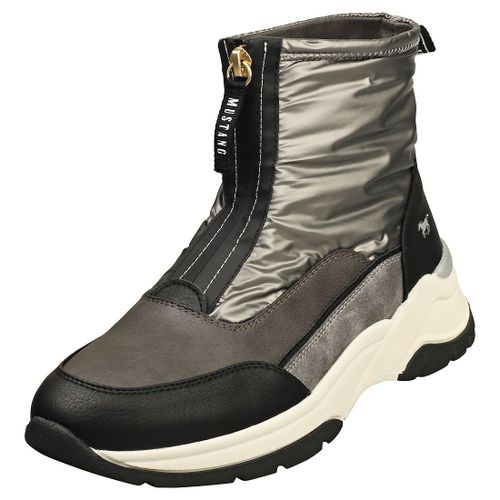 Mustang Front Zip Boot Femme Bottes Graphite - 38