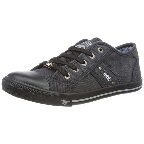 Mustang Lace Up Low Top Femme Baskets Dcontract Graphite - 41