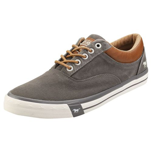 Mustang Lace Up Low Top Homme Baskets Decontractee Gris - 41
