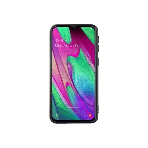 Muvit For Change Recycle-Tek - Coque De Protection Pour Tlphone Portable - Plastique Recycl - Noir - Pour Samsung Galaxy A40