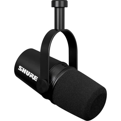 Mv7X Xlr Podcast Microphone Pour Le Podcasting, L'Enregistrement, La Diffusion En Direct Et Les Jeux, Sortie Casque Intgre, Xlr, Technologie D'Isolation De La Voix - Noir[Q47]