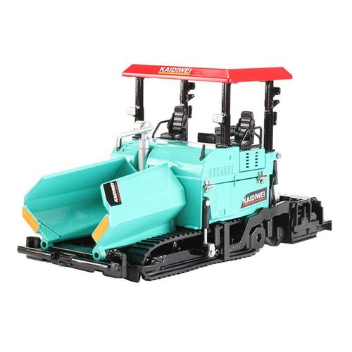 Mvi Alliage Moule Sous Pression Pave Machine Pavage Asphalte Autoroute Construction Camion 1:40 Ingenierie Vehicule Modele Decorati