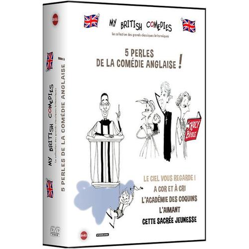 My British Comedies : Cette Sacre Jeunesse + Le Ciel Vous Regarde +  Cor Et  Cri + L'aimant + L'acadmie Des Coquins - Pack de Frank Launder