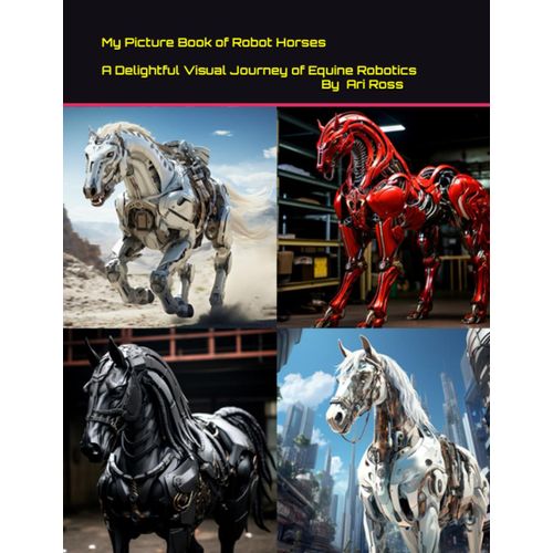 My Picture Book Of Robot Horses: A Delightful Visual Journey Of Equine Robotics   de Ross, Ari  Format Broch 