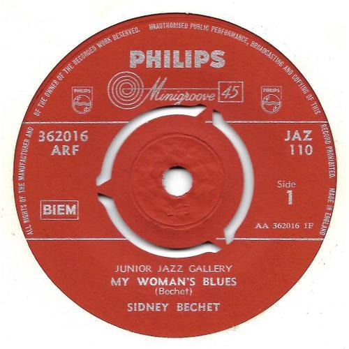 My Woman's Blues / Angleterre - Sidney Bechet