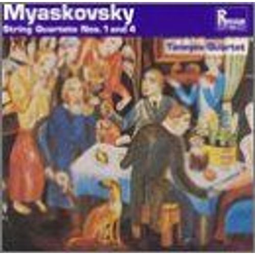 Myaskovsky String Quartets N 1 & 4 Taneyev Quartet - 