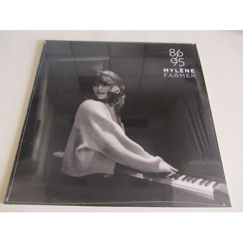 Mylene Farmer Best Of 86/95 (Vinyle Bicolor  Tirage Trs Limit) : Maman  Tort (N.V.) - Libertine - Sans Contrefaon - Ainsi Soit-Je - Pourvu Qu'Elles Soient Douces - Desenchante - Xxl - California - 