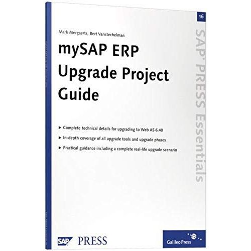 Mysap Erp Upgrade Project Guide: Sap Press Essentials 16   de Dirk Matthys  Format Broch 