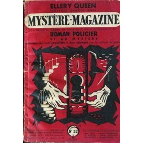 Mystere Magazine N 52 Du 01/05/1952 - Ellery Queen Jean Crau - M. Allingham - Q. Patrick - M. Roberts - W. Scott - Th. Burke.