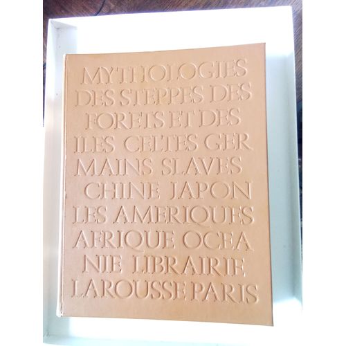 Mythologie Des Steppes, Des Forts Et Des les. Pierre Grimal Larousse   