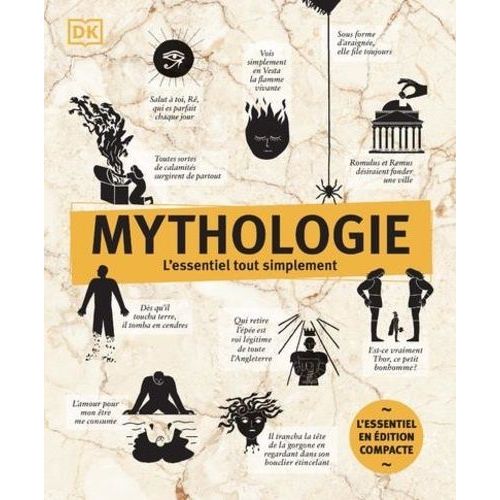Mythologie - L'essentiel Tout Simplement    Format Beau livre 