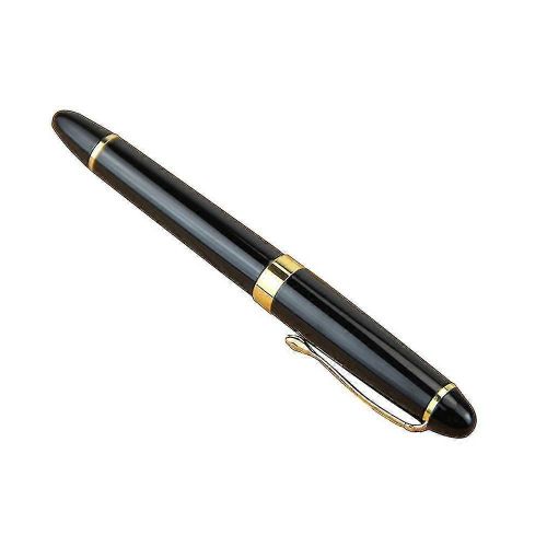 Mytjv-X450 Stylo Plume Noir Plume Moyenne Stylo Plume Or
